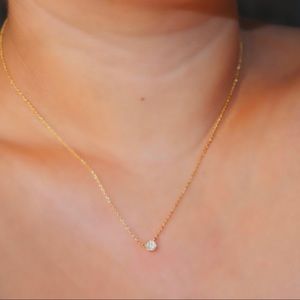 Single Stone Necklace